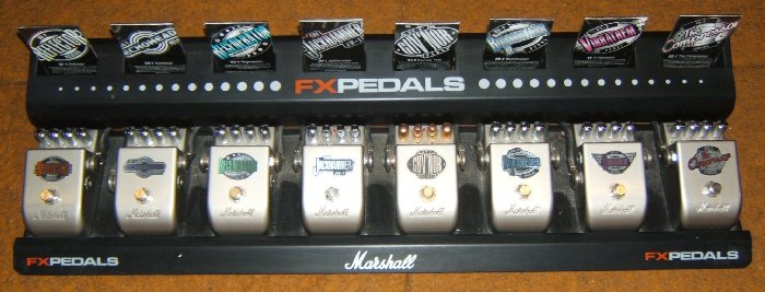 Marshall Demo pedal board
